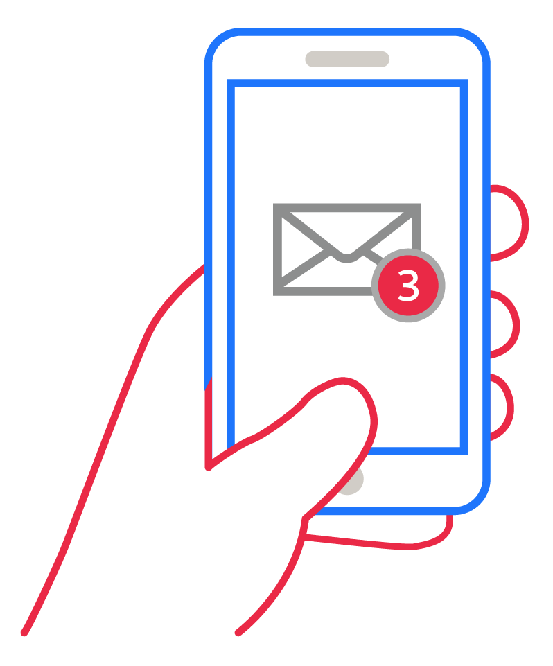 Notifications par sms